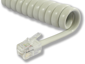 4/C 9ft. Handset Cord